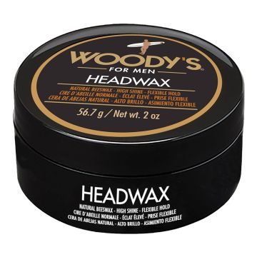 A Back View of Woody's Styling Head Wax 2oz
